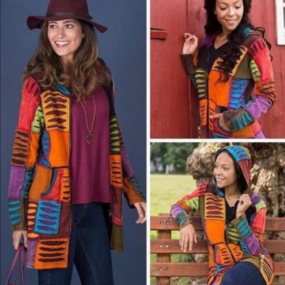 Greater Good fun & colorful Hooded jacket